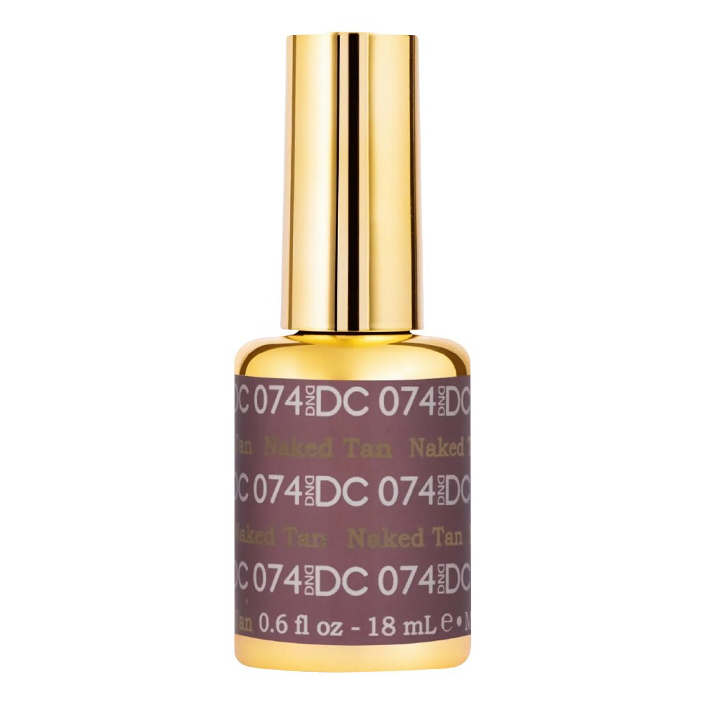 DND DC Gel Polish - 074 Naked Tan - DTK Nail Supply