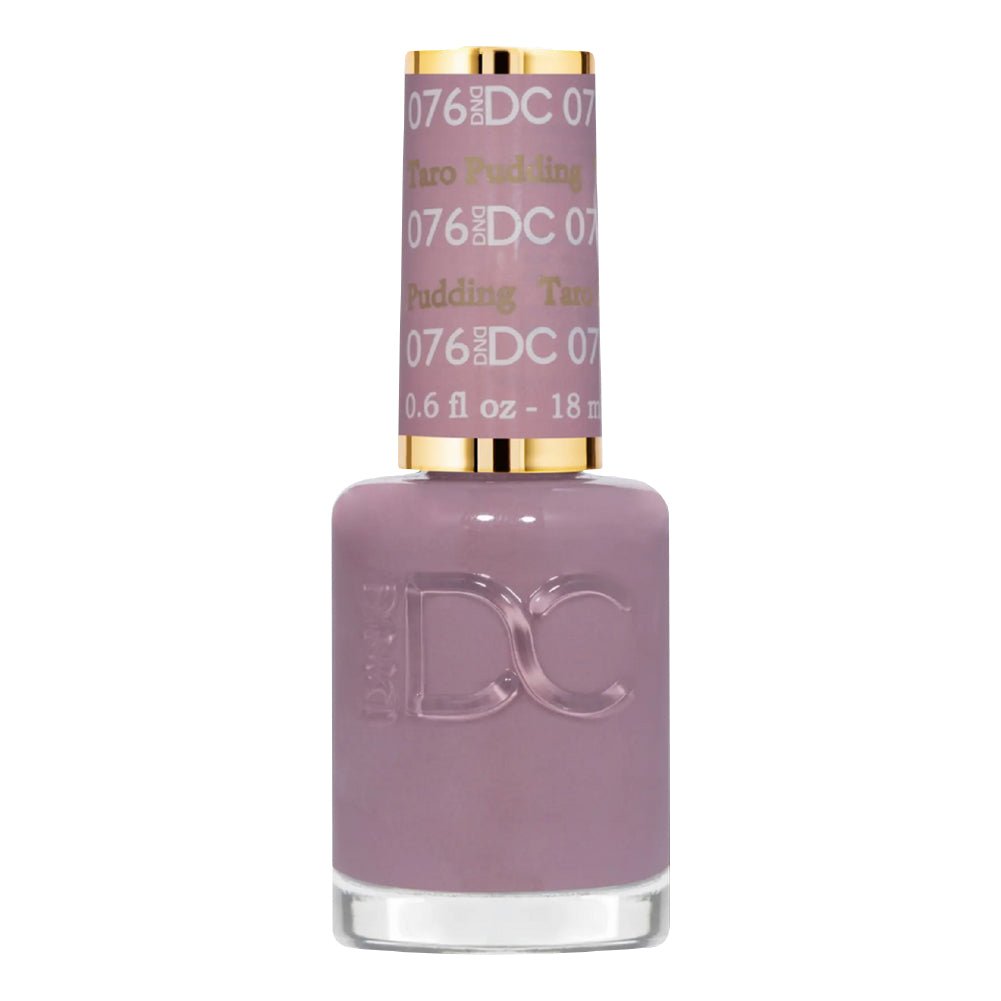 DND DC Gel Polish - 076 Taro Pudding - DTK Nail Supply