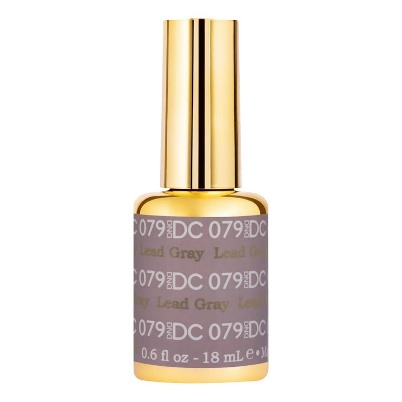 DND DC Gel Polish - 079 Lead Gray - DTK Nail Supply