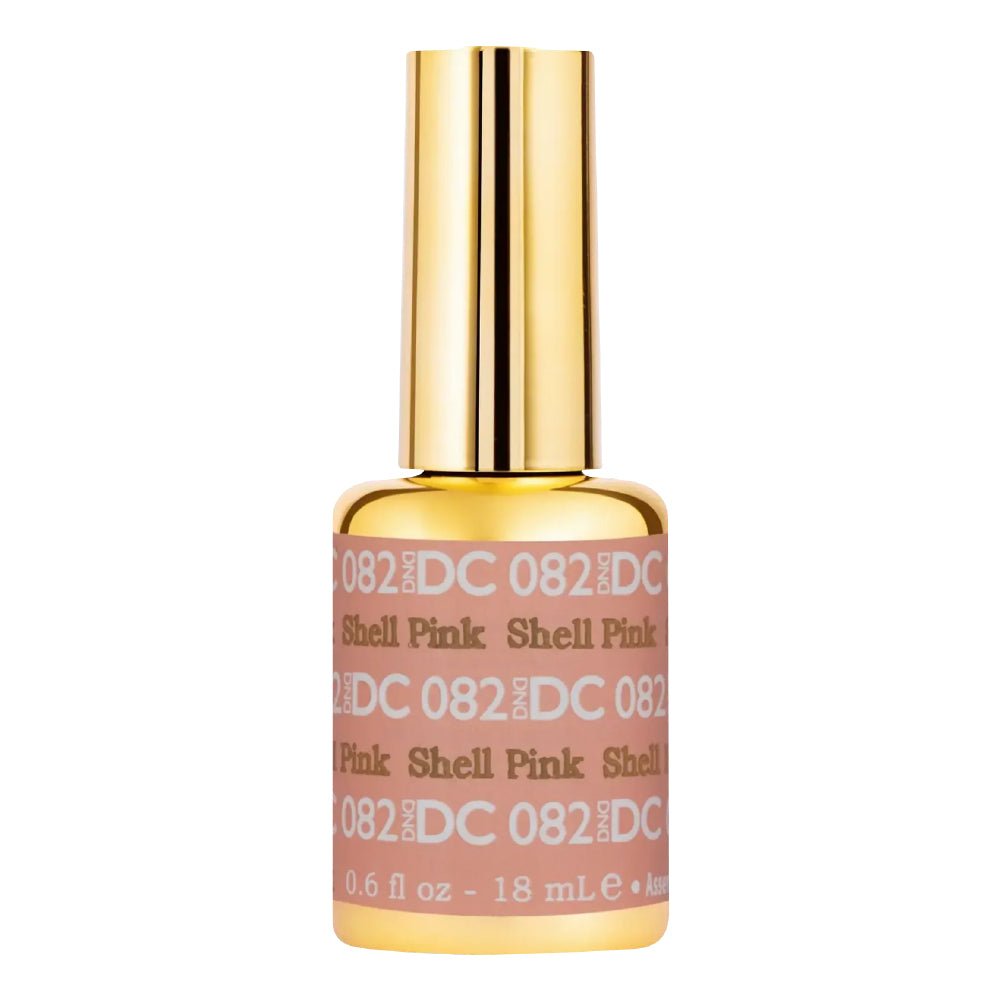 DND DC Gel Polish - 082 Shell Pink - DTK Nail Supply