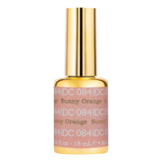 DND DC Gel Polish - 084 Sunny Orange - DTK Nail Supply