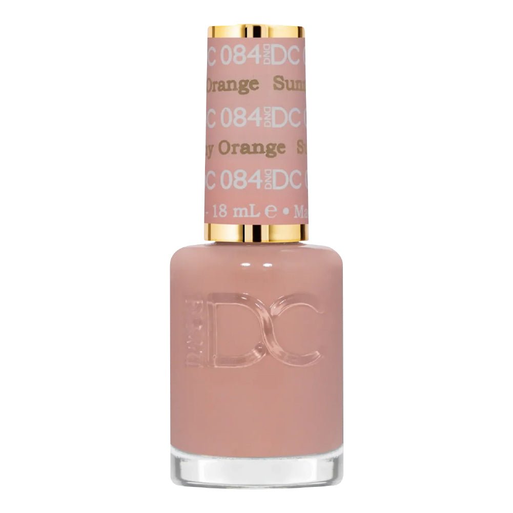 DND DC Gel Polish - 084 Sunny Orange - DTK Nail Supply