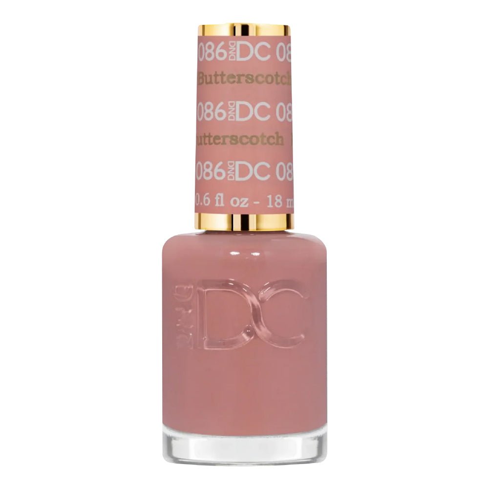 DND DC Gel Polish - 086 Butterscotch - DTK Nail Supply