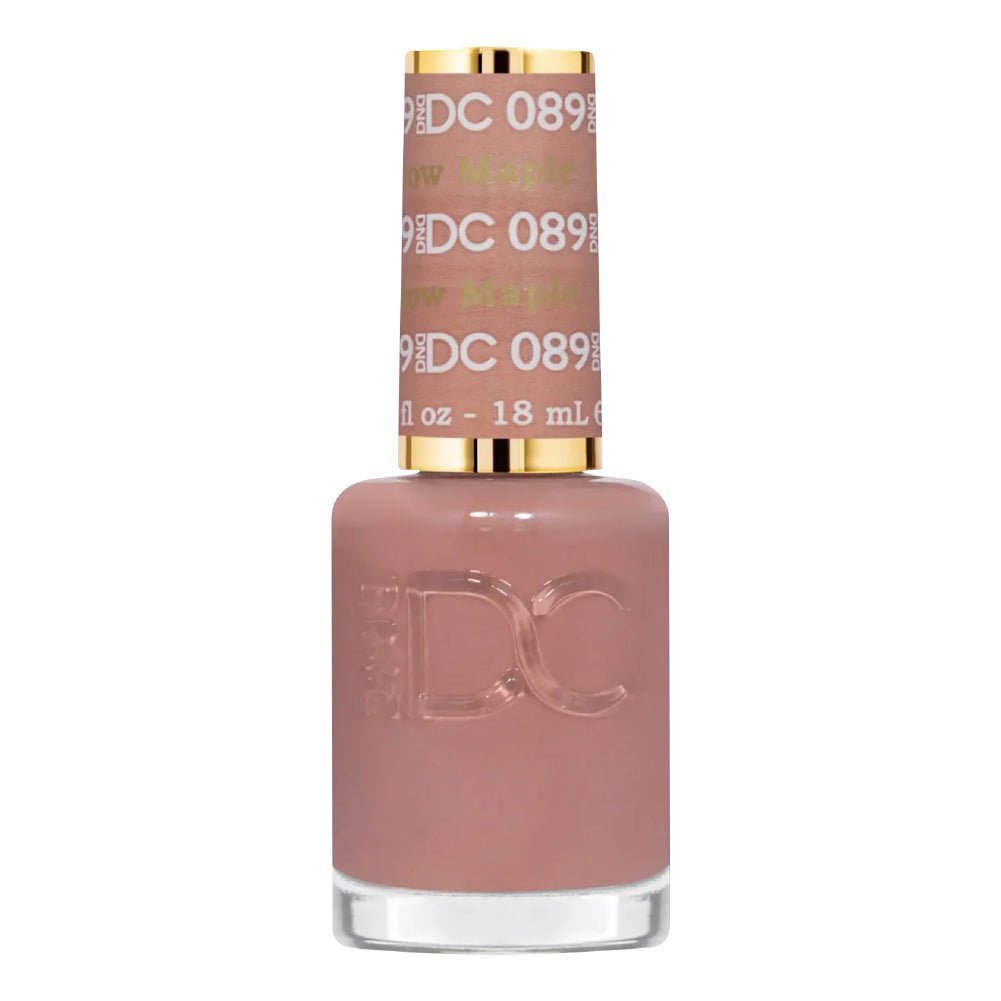 DND DC Gel Polish - 089 Yellow Maple - DTK Nail Supply