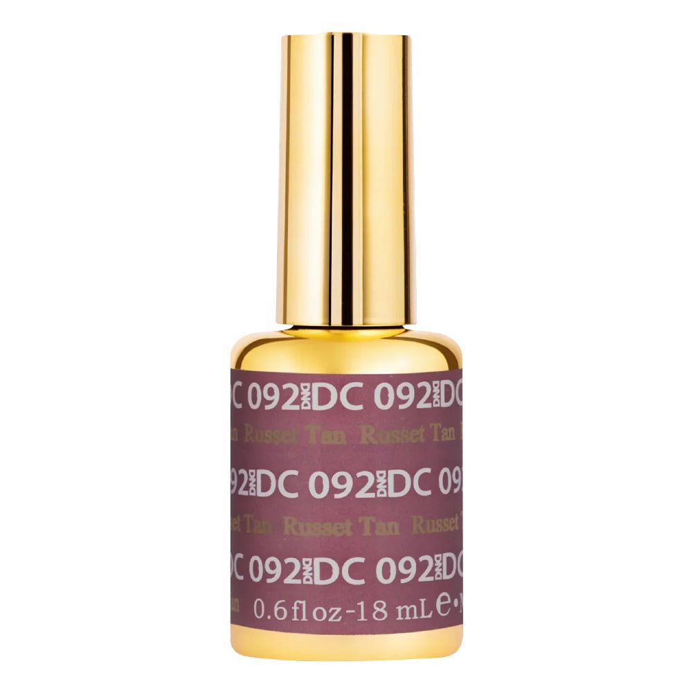 DND DC Gel Polish - 092 Russet Tan - DTK Nail Supply