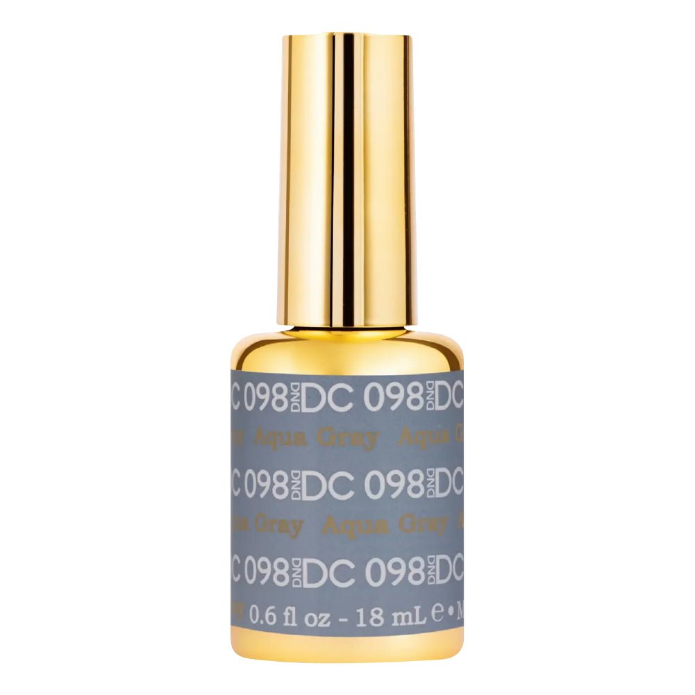DND DC Gel Polish - 098 Aqua Gray - DTK Nail Supply