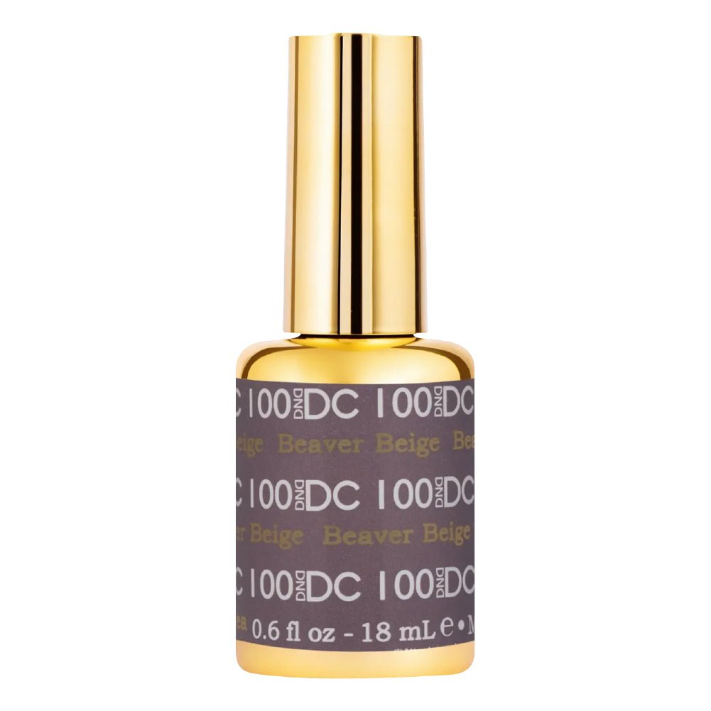 DND DC Gel Polish - 100 Beaver Beige - DTK Nail Supply