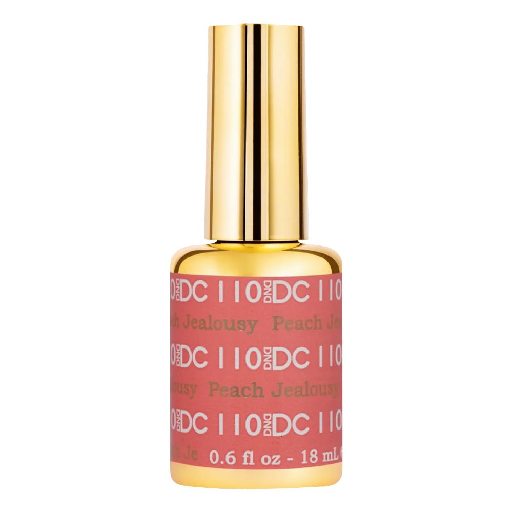 DND DC Gel Polish - 110 Peach Jealousy - DTK Nail Supply