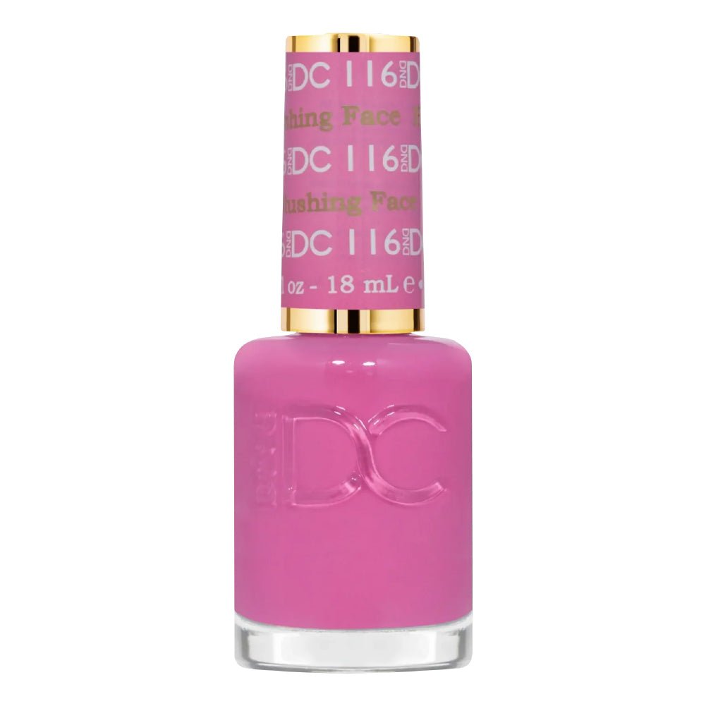 DND DC Gel Polish - 116 Blushing Face - DTK Nail Supply