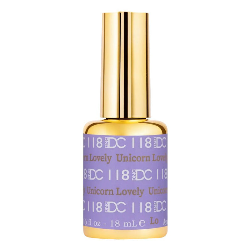 DND DC Gel Polish - 118 Unicorn Lovely - DTK Nail Supply
