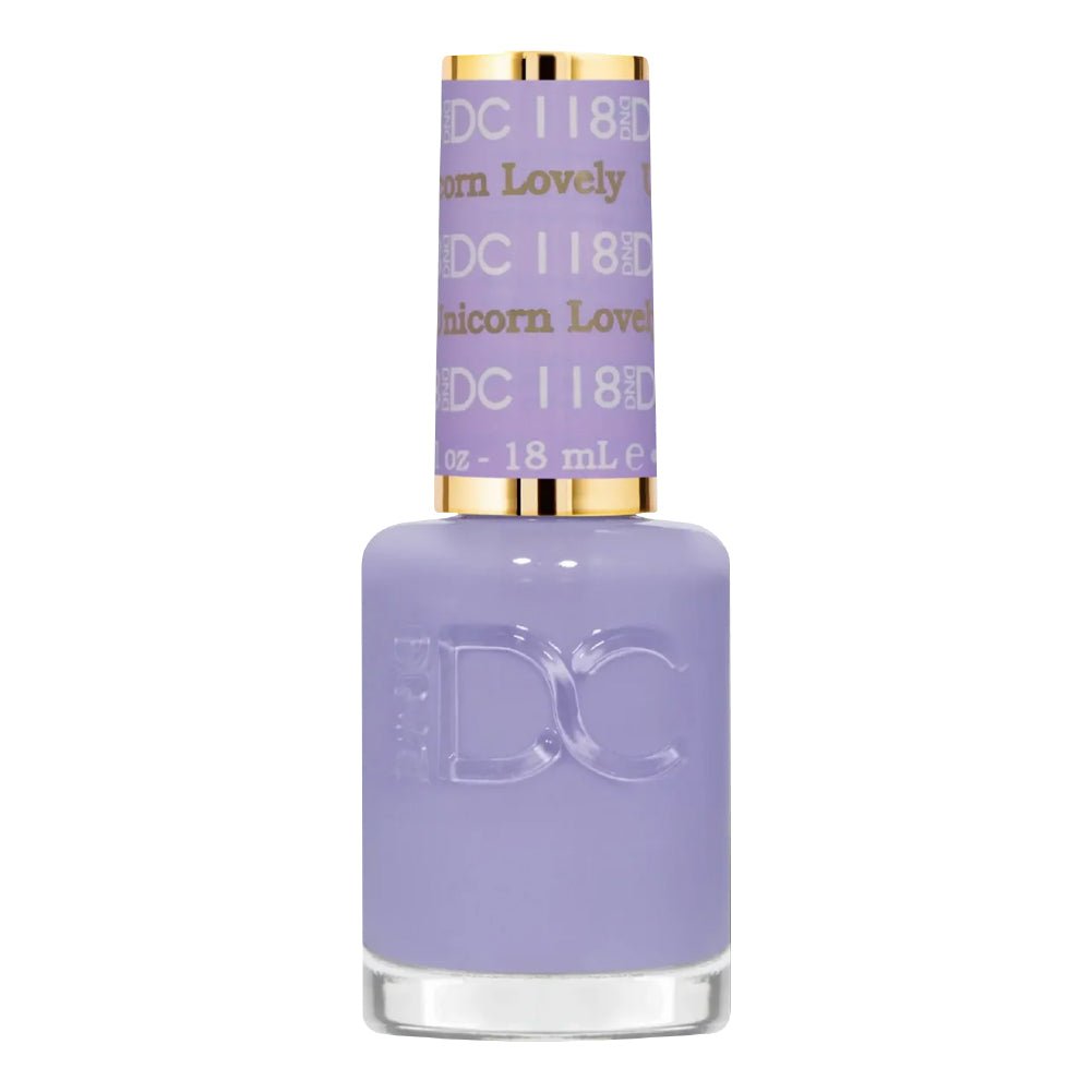 DND DC Gel Polish - 118 Unicorn Lovely - DTK Nail Supply