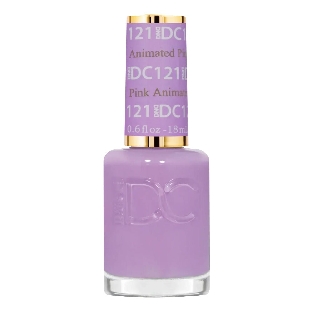 DND DC Gel Polish - 121 Animated Pink - DTK Nail Supply