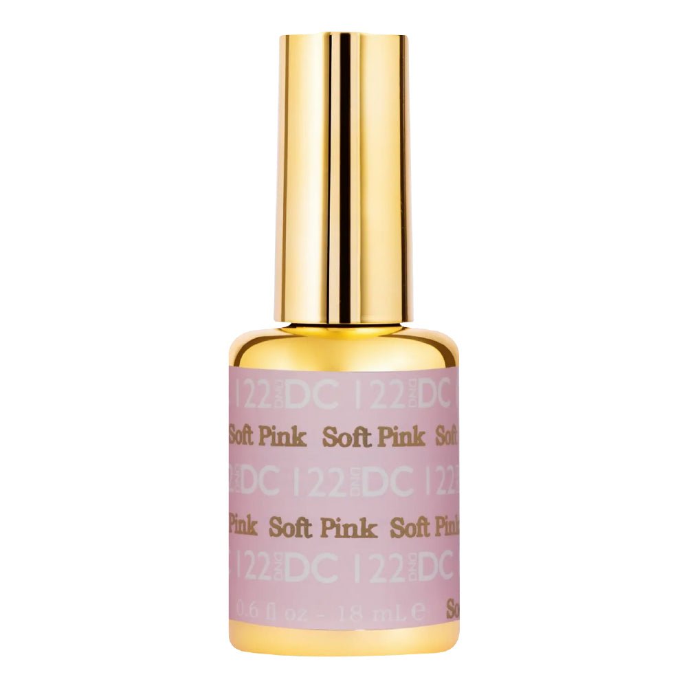 DND DC Gel Polish - 122 Soft Pink - DTK Nail Supply