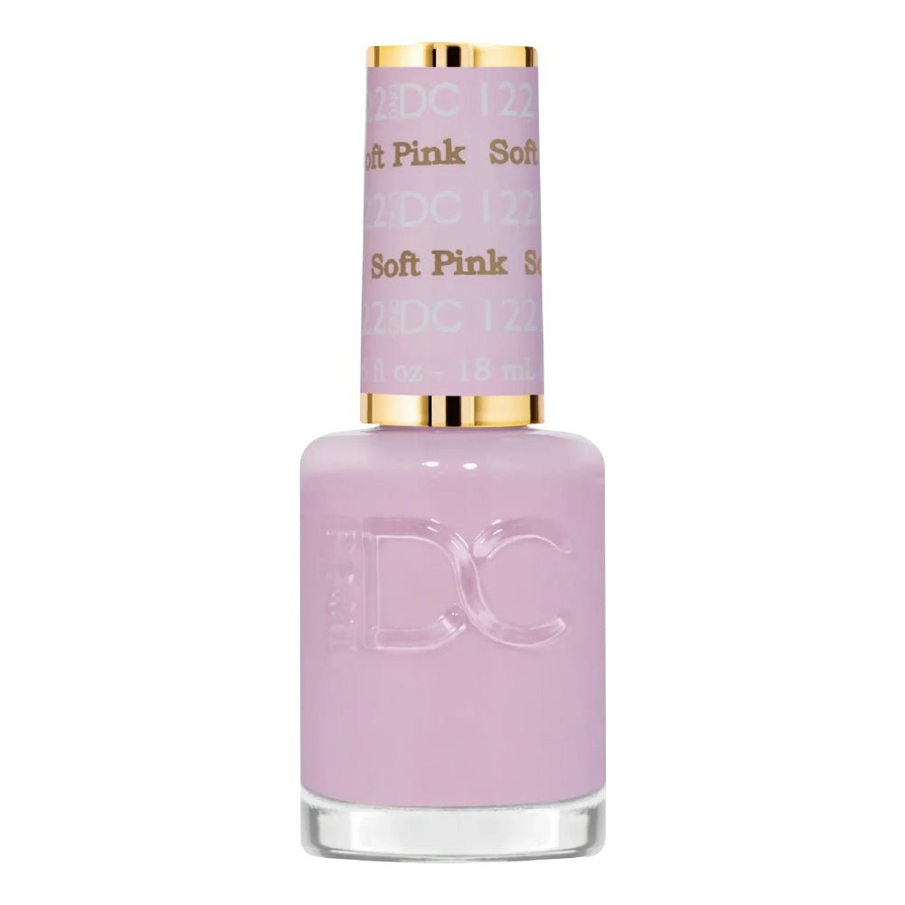 DND DC Gel Polish - 122 Soft Pink - DTK Nail Supply