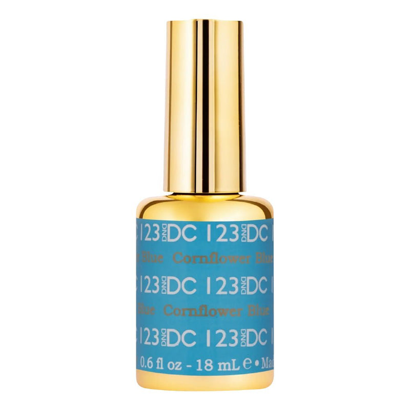 DND DC Gel Polish - 123 Cornflower Blue - DTK Nail Supply