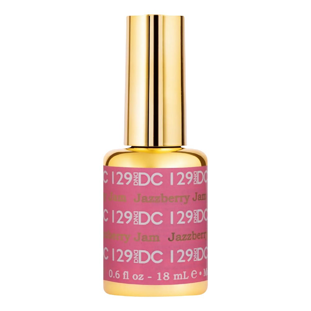 DND DC Gel Polish - 129 Jazzberry Jam - DTK Nail Supply