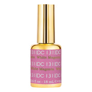 DND DC Gel Polish - 131 White Magenta - DTK Nail Supply
