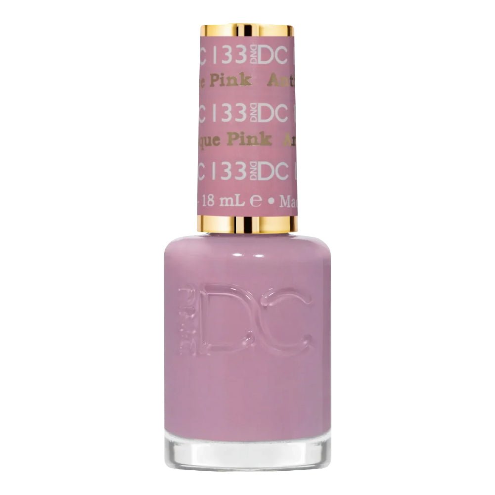 DND DC Gel Polish - 133 Antique Pink - DTK Nail Supply