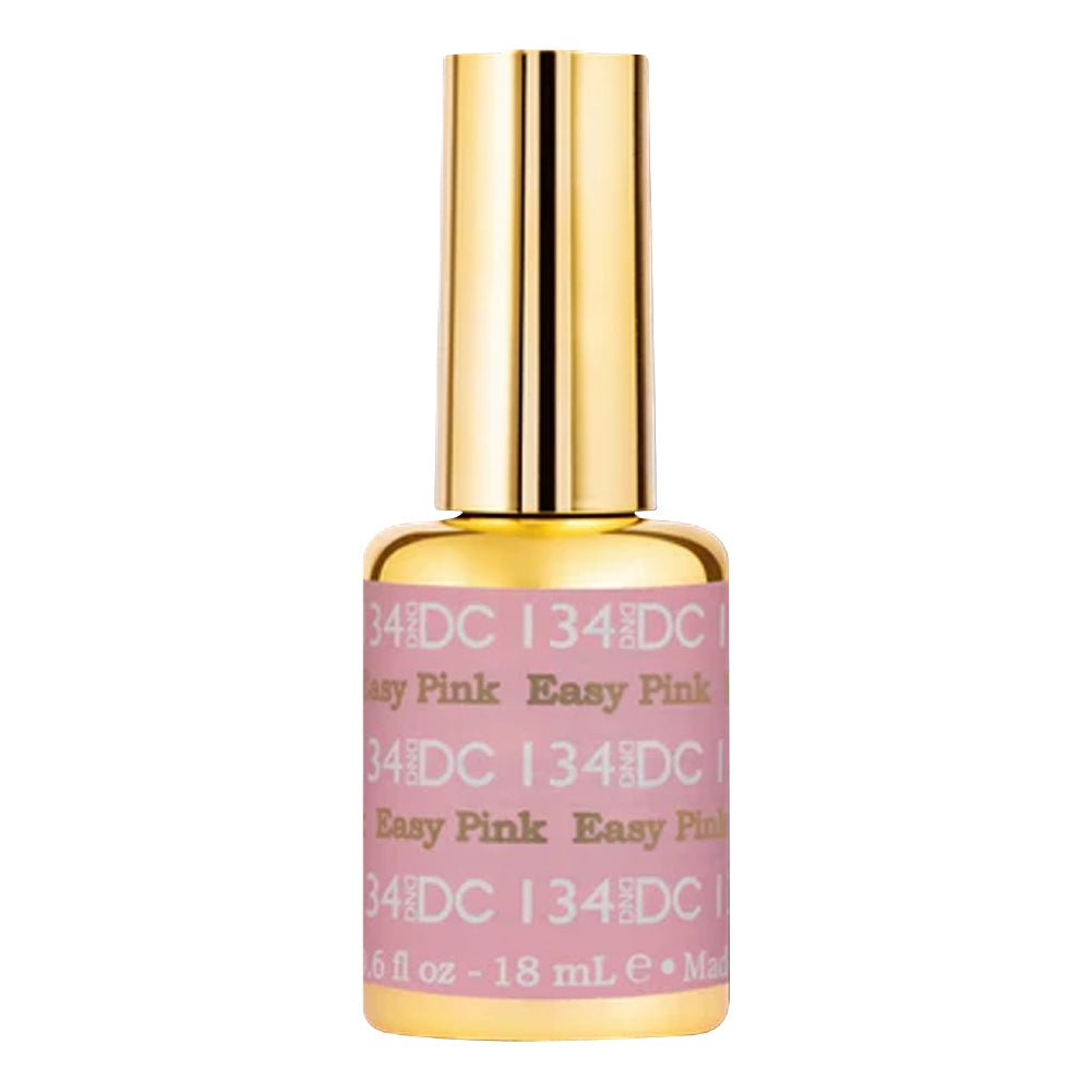 DND DC Gel Polish - 134 Easy Pink - DTK Nail Supply