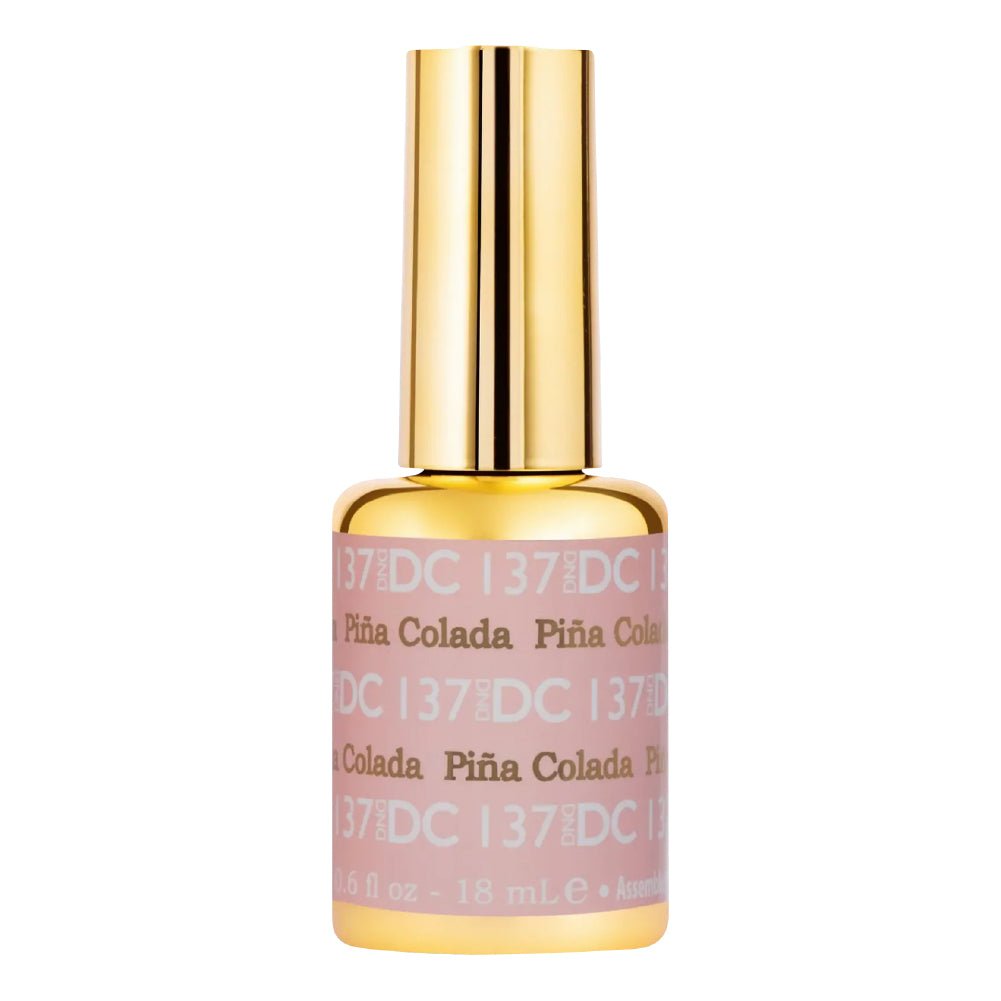 DND DC Gel Polish - 137 Pina Colada - DTK Nail Supply