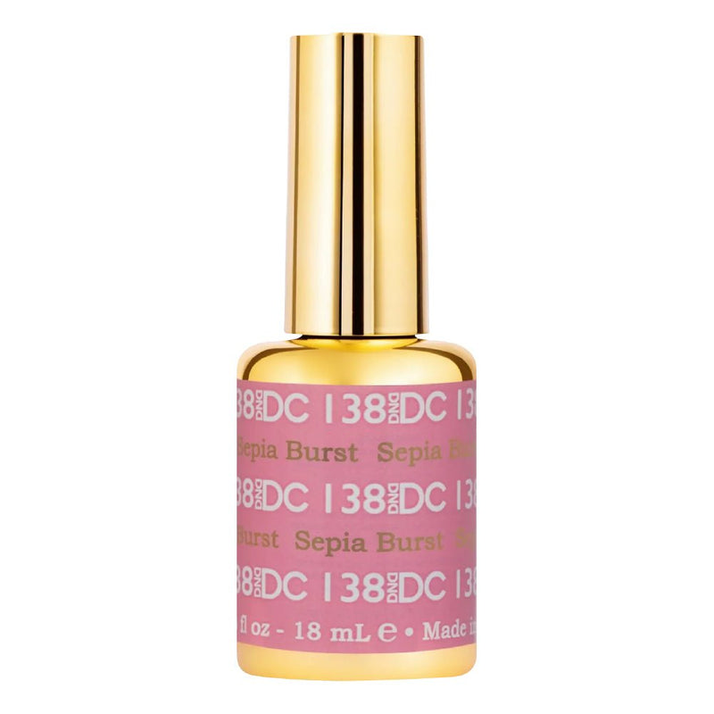 DND DC Gel Polish - 138 Sepia Burnt - DTK Nail Supply