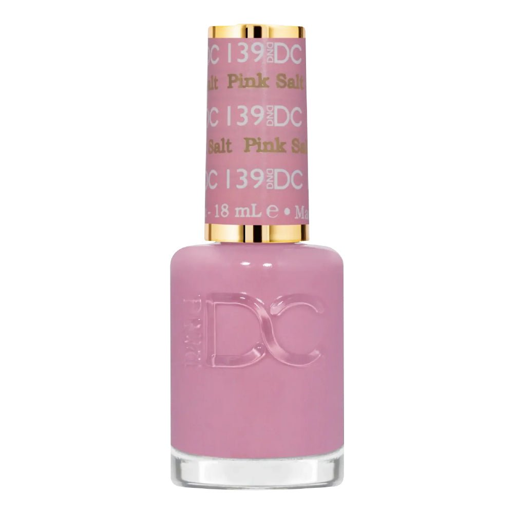DND DC Gel Polish - 139 Pink Salt - DTK Nail Supply