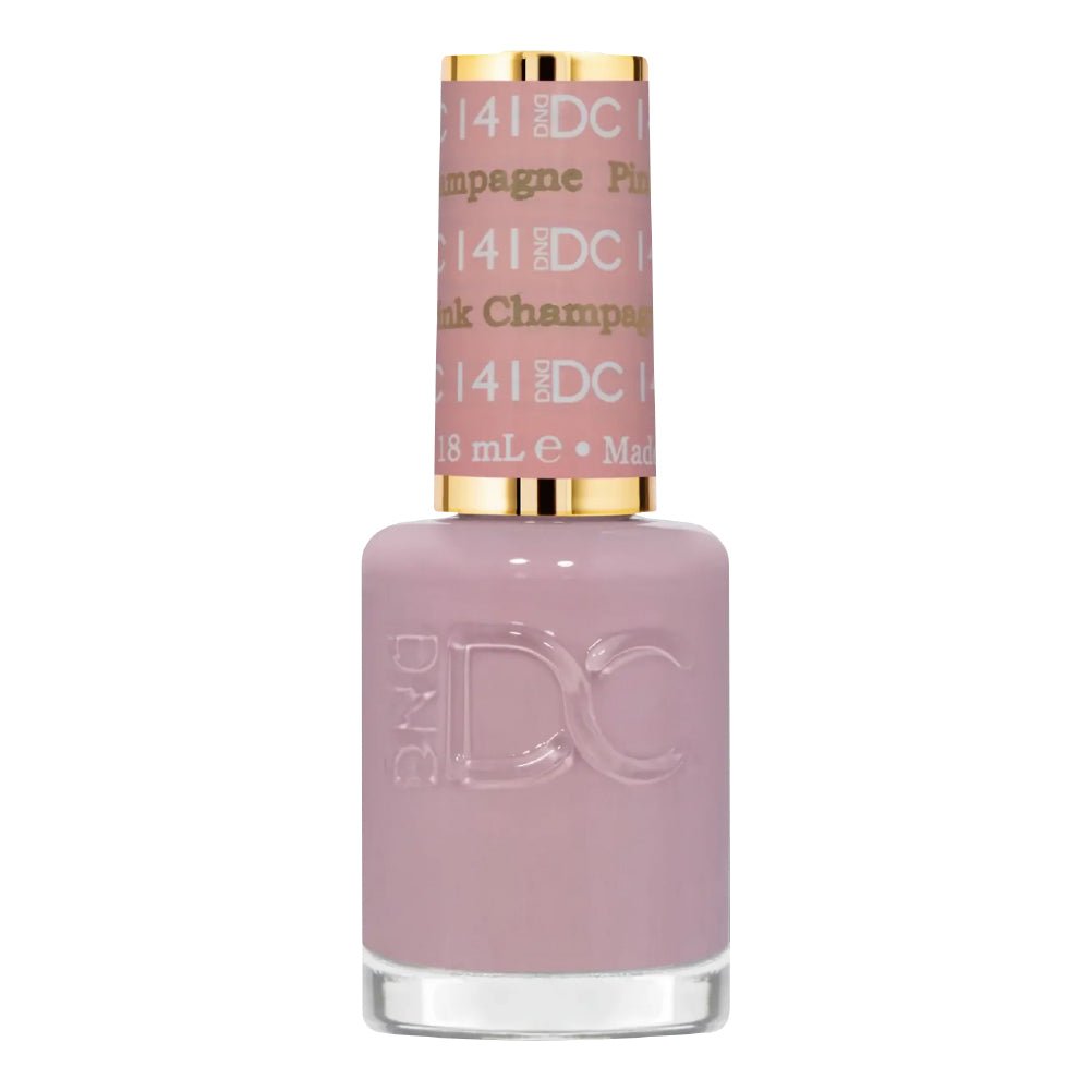 DND DC Gel Polish - 141 Pink Champagne - DTK Nail Supply