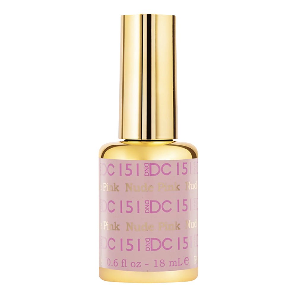 DND DC Gel Polish - 151 Nude Pink - DTK Nail Supply