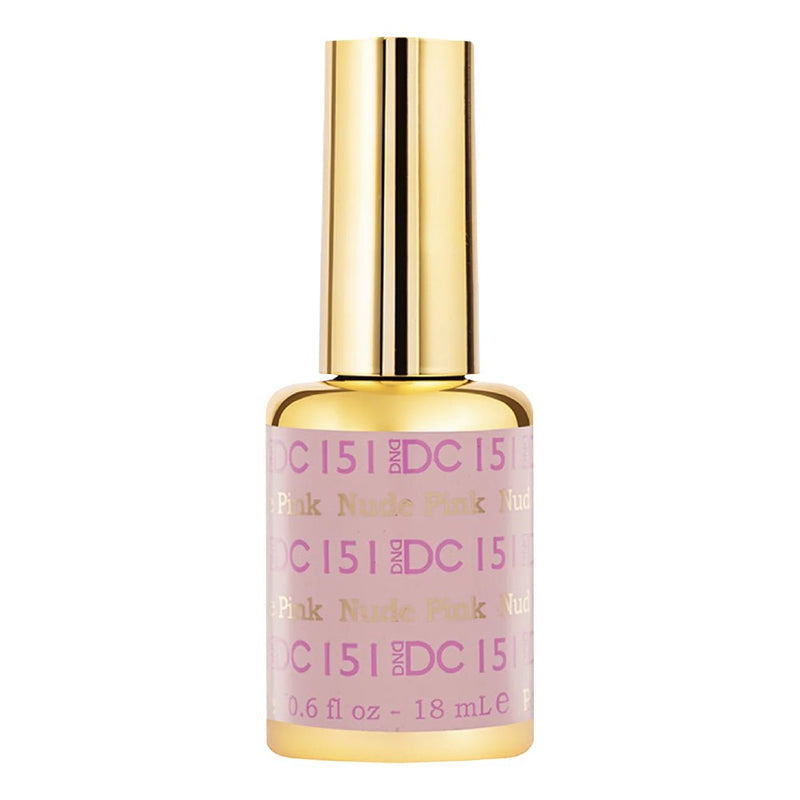 DND DC Gel Polish - 151 Nude Pink - DTK Nail Supply
