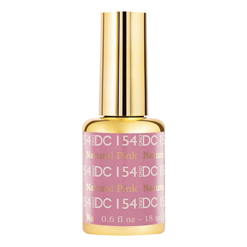 DND DC Gel Polish - 154 Natural Pink - DTK Nail Supply