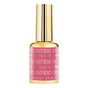 DND DC Gel Polish - 157 Hot Pink - DTK Nail Supply