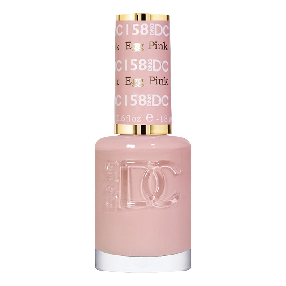 DND DC Gel Polish - 158 Egg Pink - DTK Nail Supply
