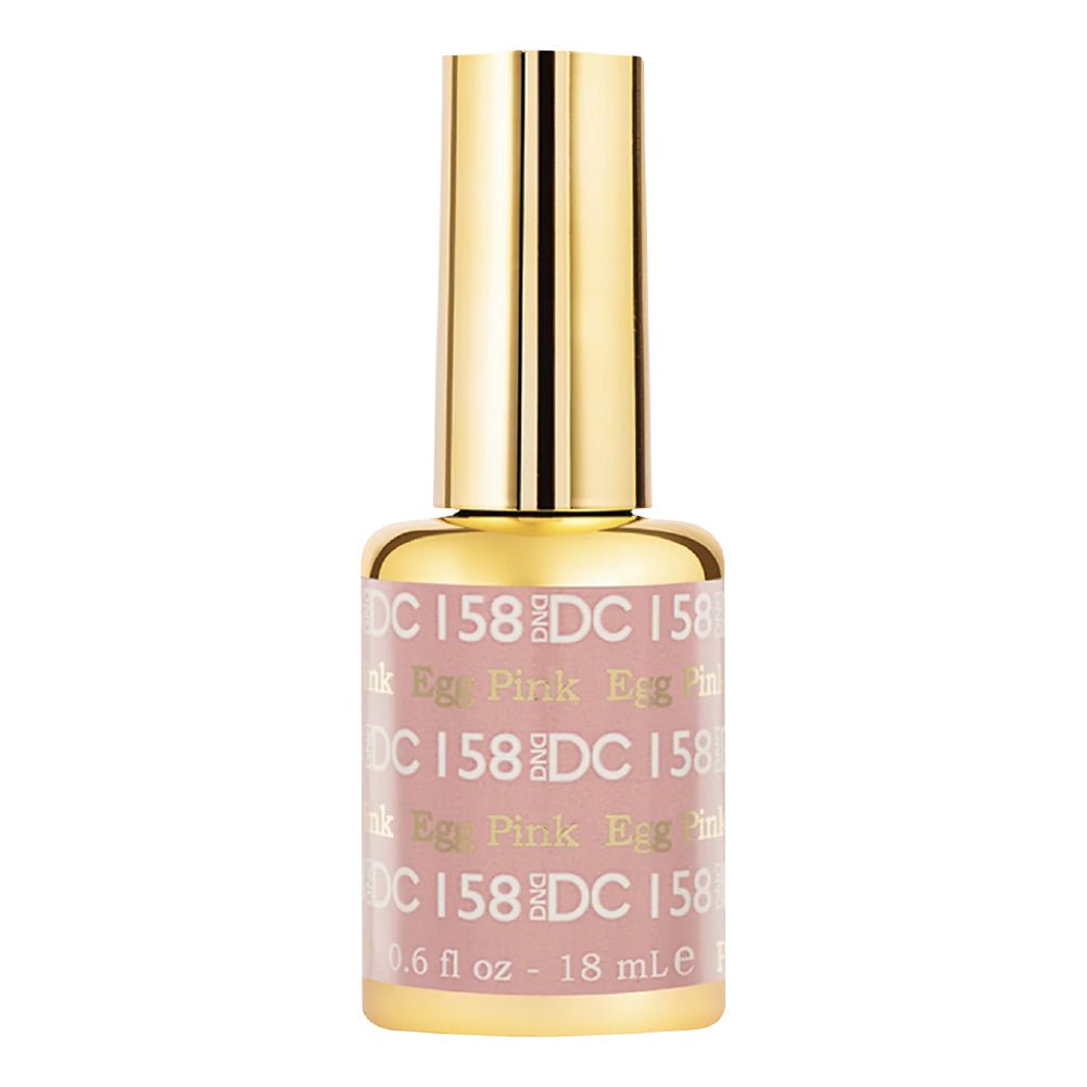 DND DC Gel Polish - 158 Egg Pink - DTK Nail Supply