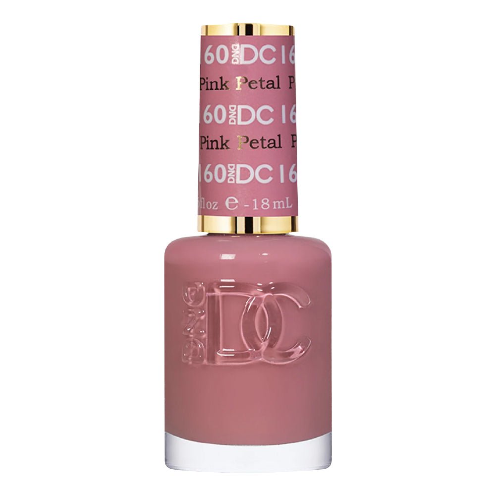 DND DC Gel Polish - 160 Pink Petal - DTK Nail Supply