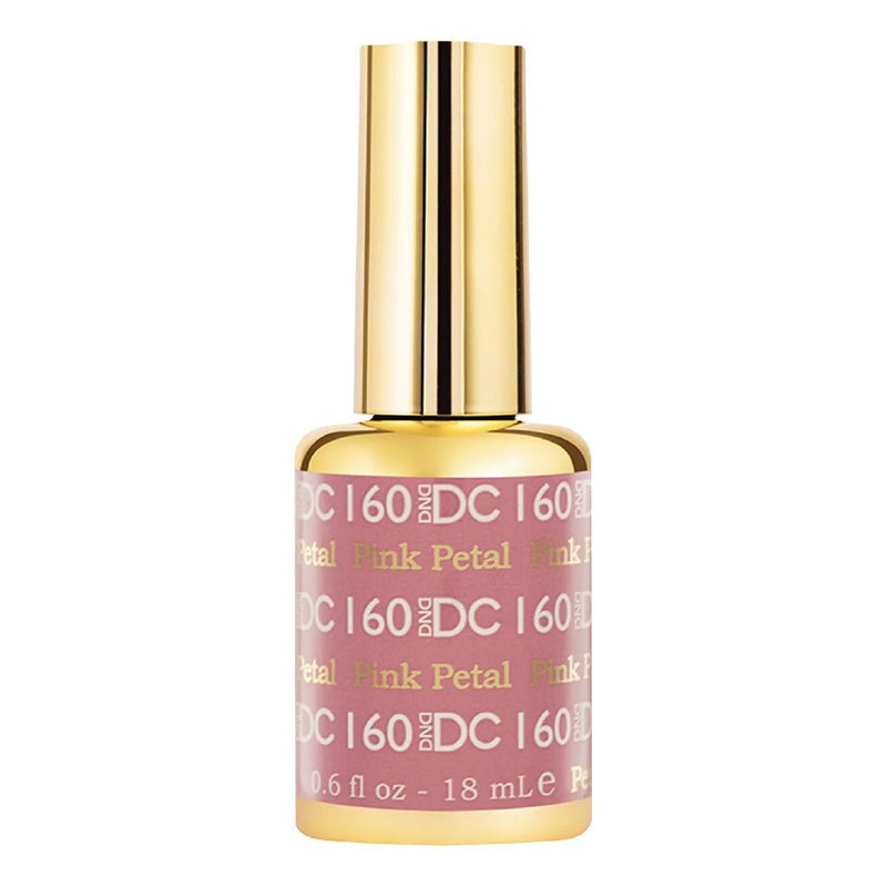 DND DC Gel Polish - 160 Pink Petal - DTK Nail Supply