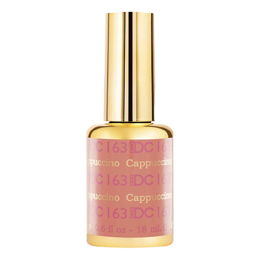 DND DC Gel Polish - 163 Cappuccino - DTK Nail Supply