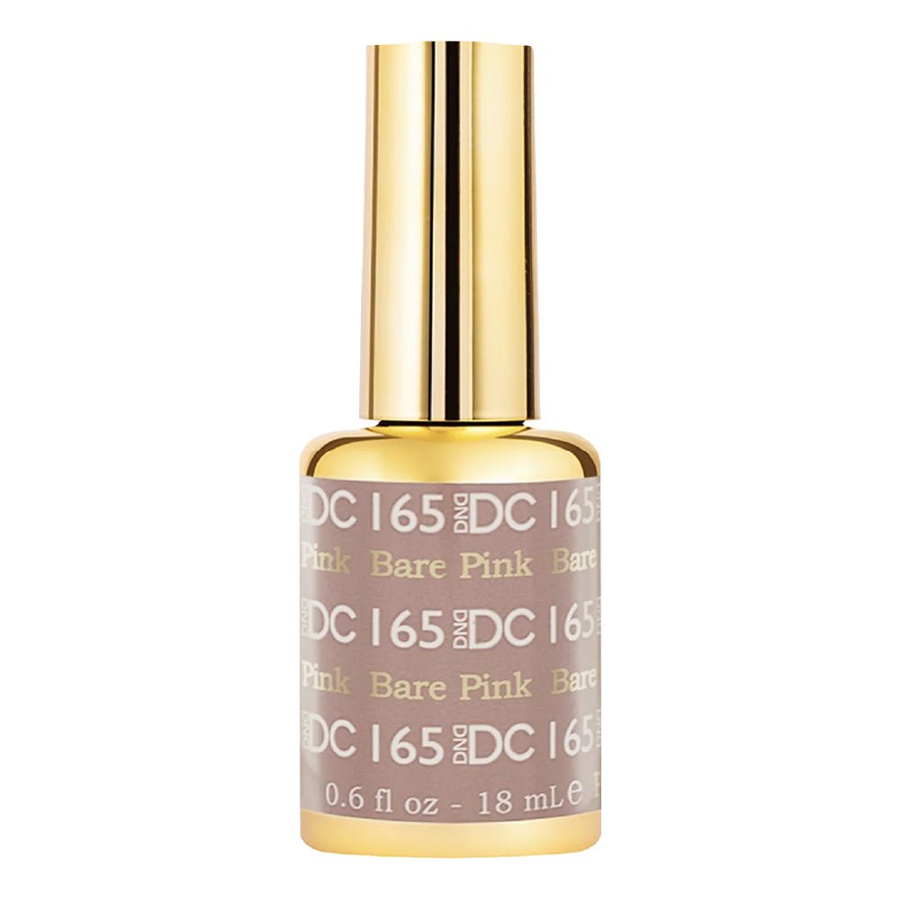 DND DC Gel Polish - 165 Bare Pink - DTK Nail Supply