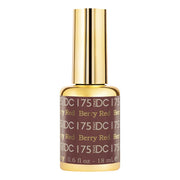 DND DC Gel Polish - 175 Berry Red - DTK Nail Supply