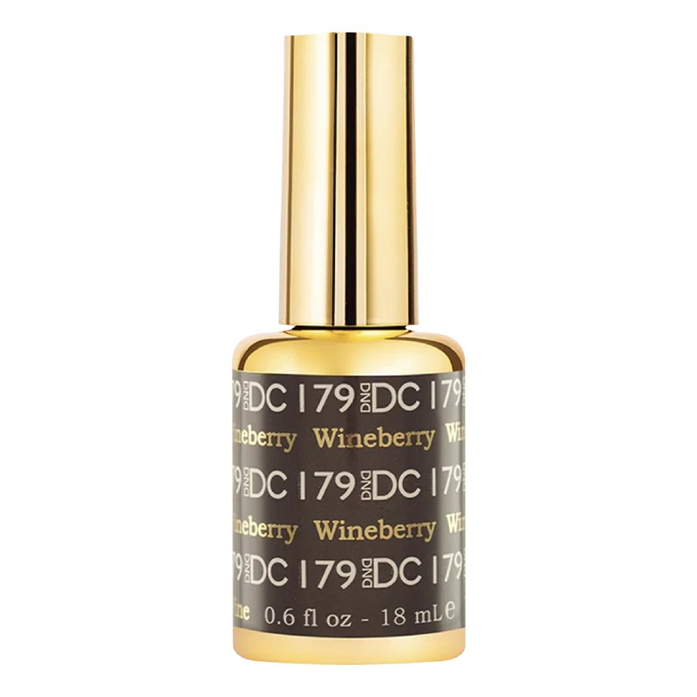 DND DC Gel Polish - 179 Wineberry - DTK Nail Supply
