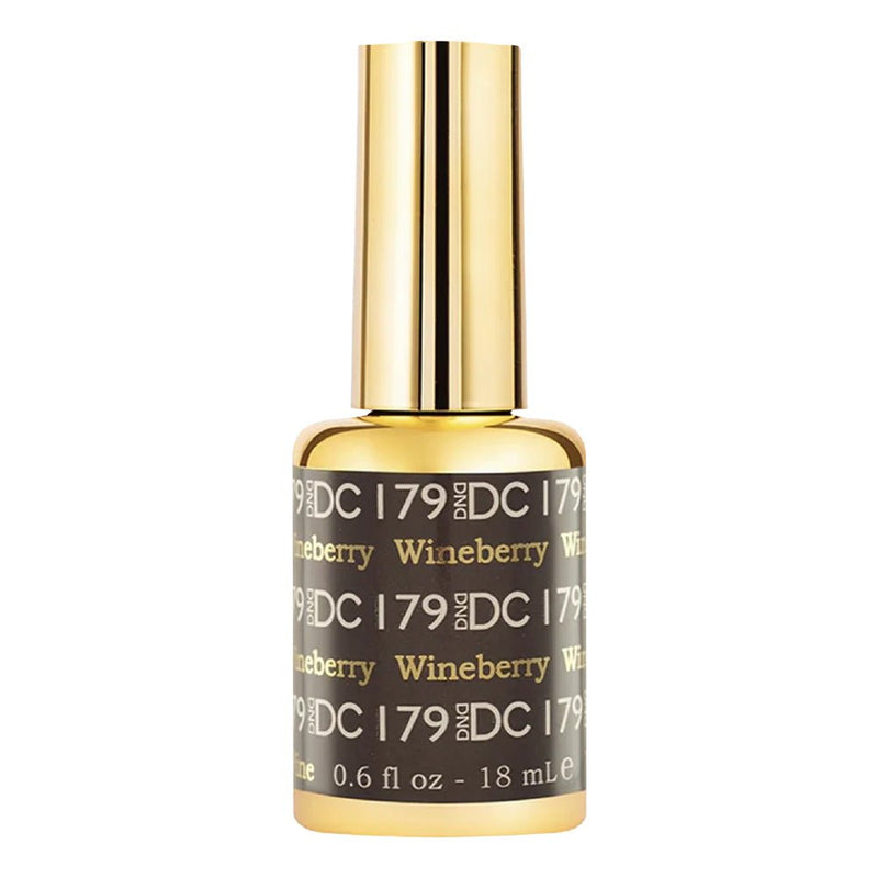 DND DC Gel Polish - 179 Wineberry - DTK Nail Supply