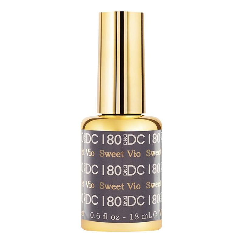 DND DC Gel Polish - 180 Sweet Violet - DTK Nail Supply