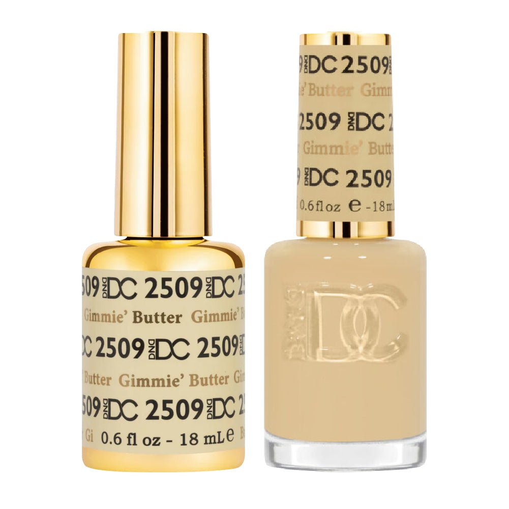 DND DC Gel Polish - 2509 Gimmie' Butter - DTK Nail Supply