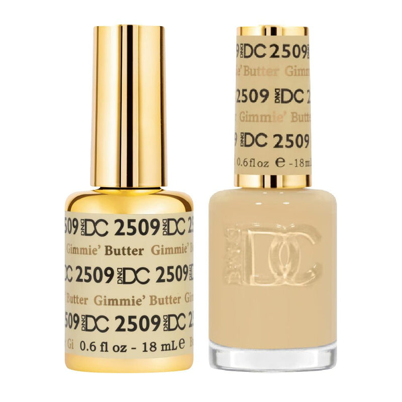 DND DC Gel Polish - 2509 Gimmie' Butter - DTK Nail Supply
