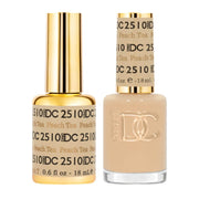 DND DC Gel Polish - 2510 Peach Tea - DTK Nail Supply