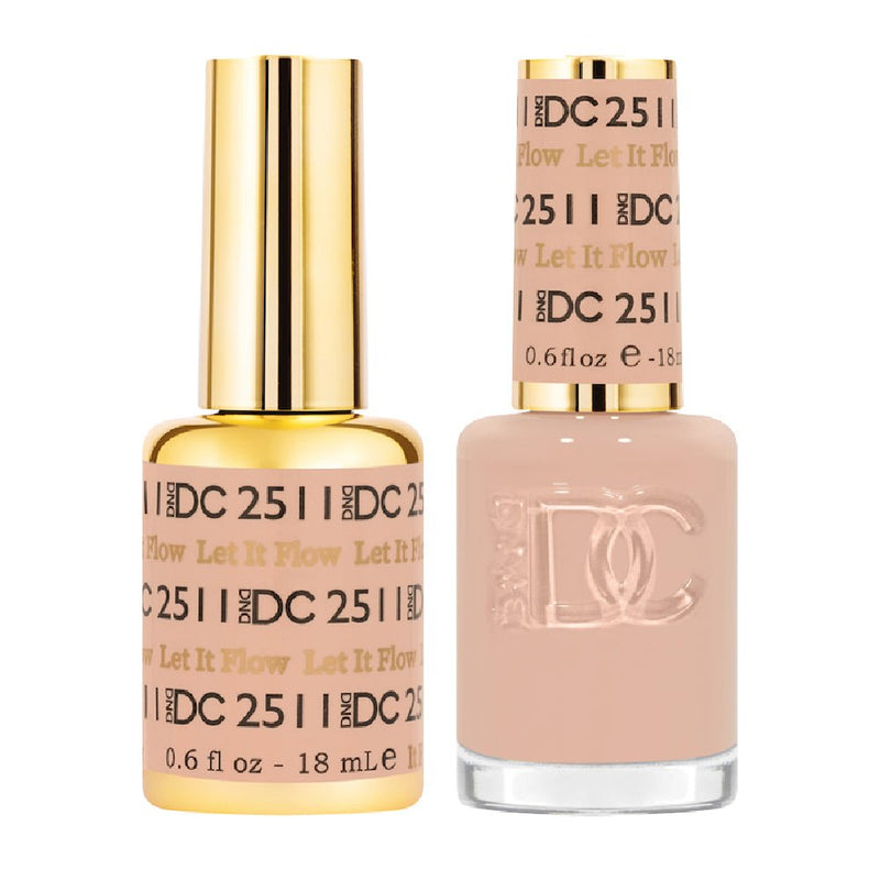 DND DC Gel Polish - 2511 Let It Flow - DTK Nail Supply