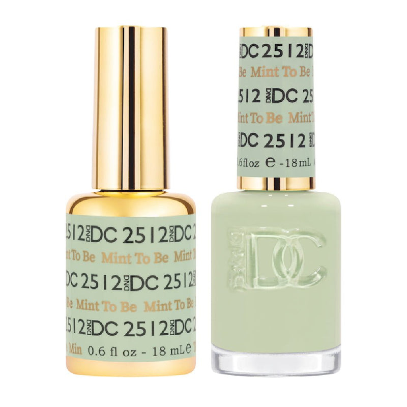 DND DC Gel Polish - 2512 Mint To Be - DTK Nail Supply
