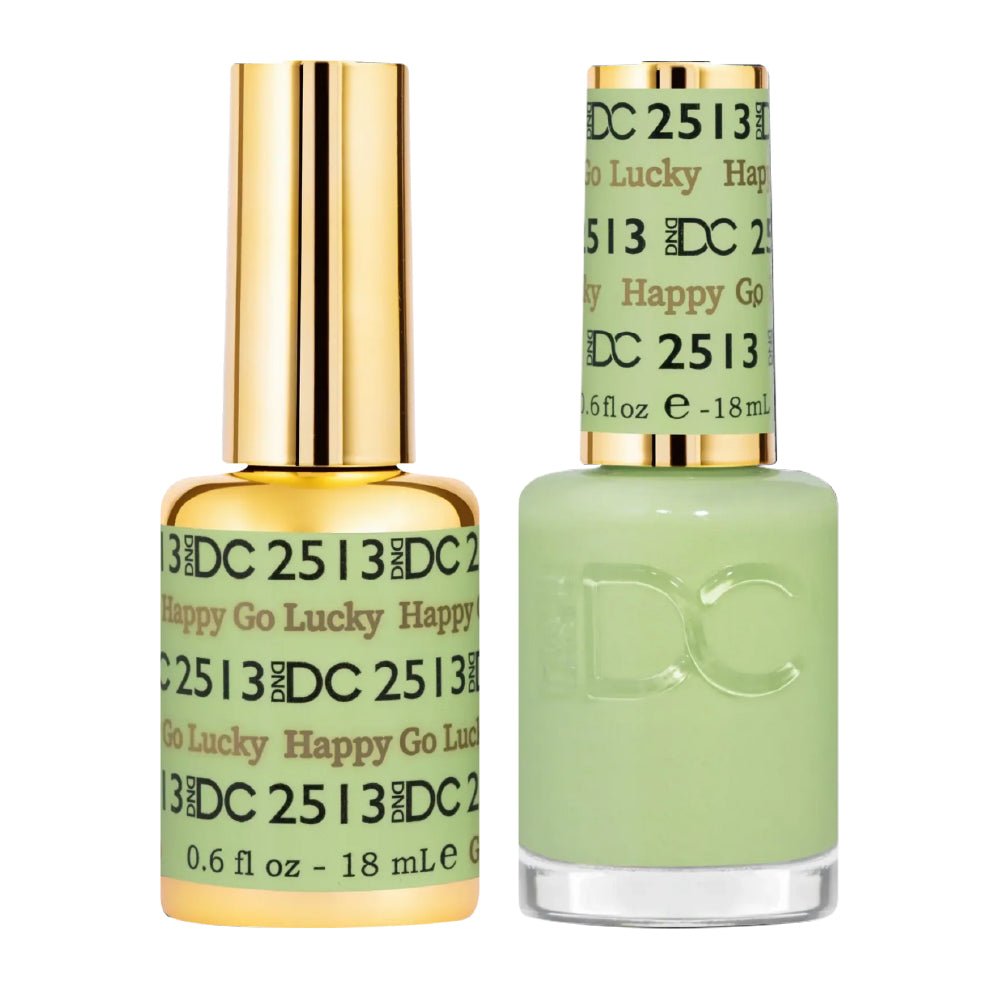 DND DC Gel Polish - 2513 Happy Go Lucky - DTK Nail Supply