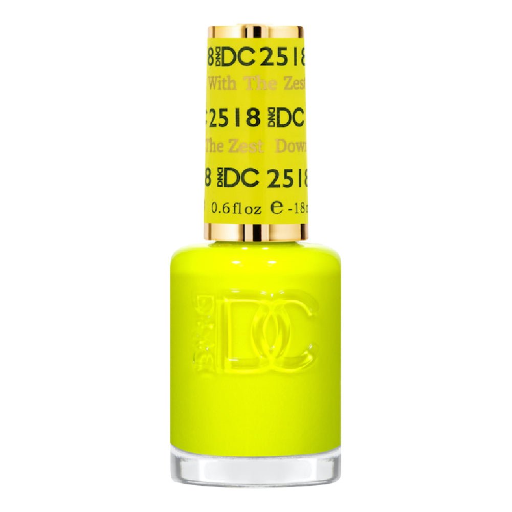 DND DC Gel Polish - 2518 Down With The Zest - DTK Nail Supply