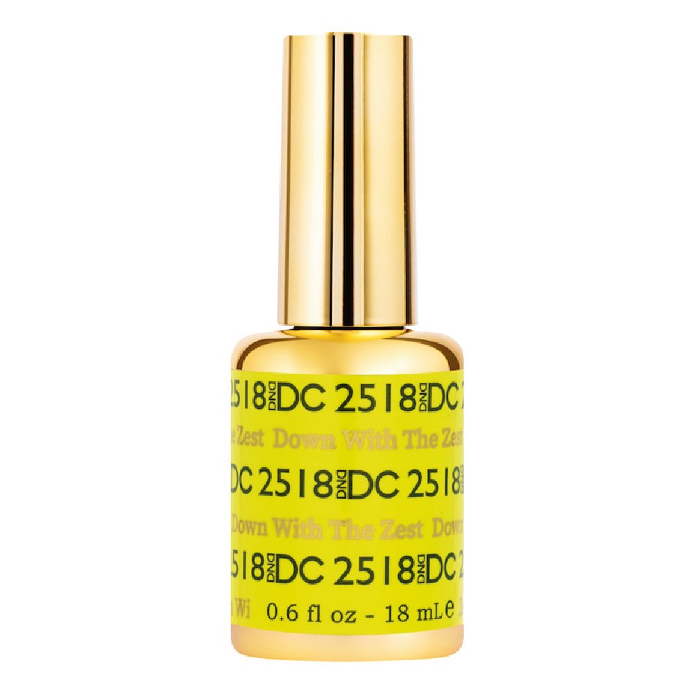 DND DC Gel Polish - 2518 Down With The Zest - DTK Nail Supply