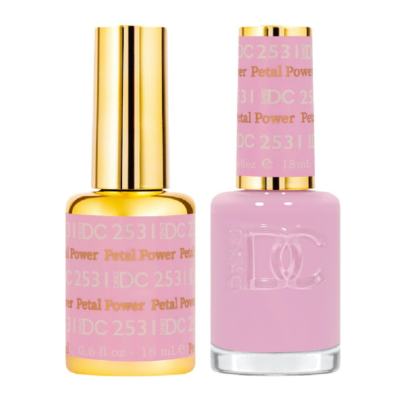DND DC Gel Polish - 2531 Petal Power - DTK Nail Supply